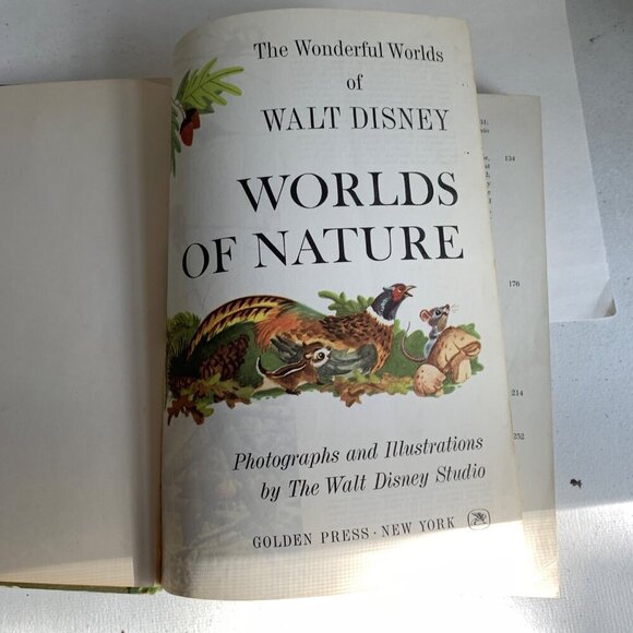 Walt Disney's Worlds of Nature Hardcover Book 1965 - Picture 3 of 6